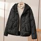 Winter Jacket Fake Two-piece Set Casual Warm Down Cotton Jacket