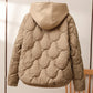 Winter Jacket Fake Two-piece Set Casual Warm Down Cotton Jacket